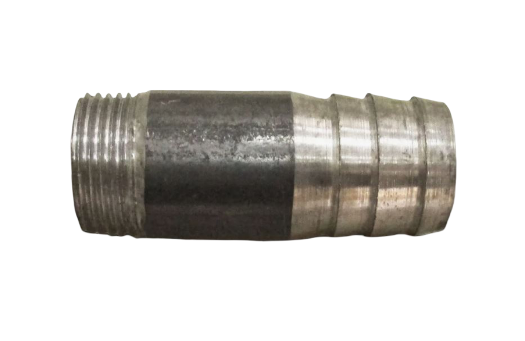 Ерш стальной Ду15 (ерш-резьба) оцинк. L 55 мм