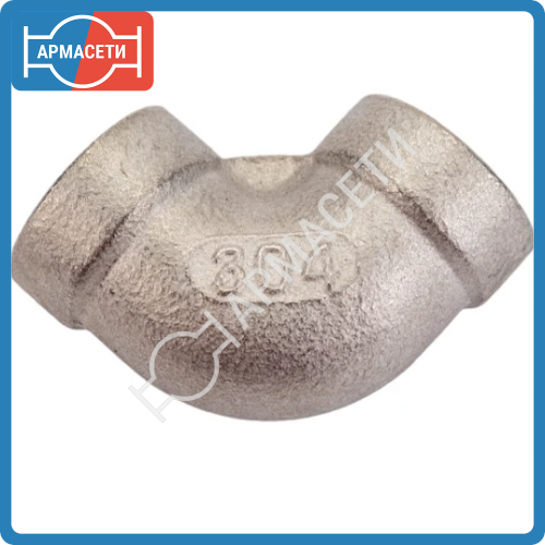 Уголок вр-вр   1/4 AISI 304