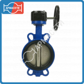 Затвор дисковый поворотный чугунный GG20, диск CF8 (AISI304), DN150, PN16, EPDM, эл. приводом, 50Гц
