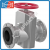 Задвижка шланговая фланцевая 33а17р ДУ 65 РУ 10 L=250, алюминиевый сплав, EPDM