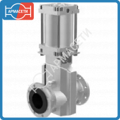 Задвижка (с пневмоприводом)