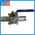 Кран шаровой сварка/сварка SS316 Тип ABRA-BV61L-Q61F-1000-3L-020, DN20, PN40, длинные, 3-PC