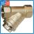 Фильтр магнитный сетчатый Y-образный латунь газ Ду 15 Ру16 1/2" ВР